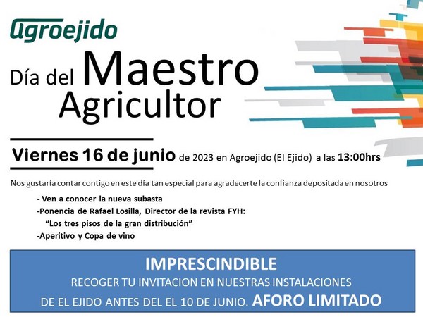 DIA DEL MAESTRO AGRICULTOR